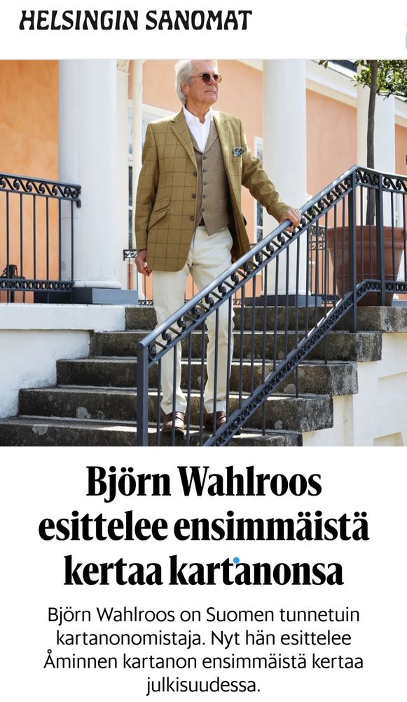 Helsingin Sanomien otsikko: 