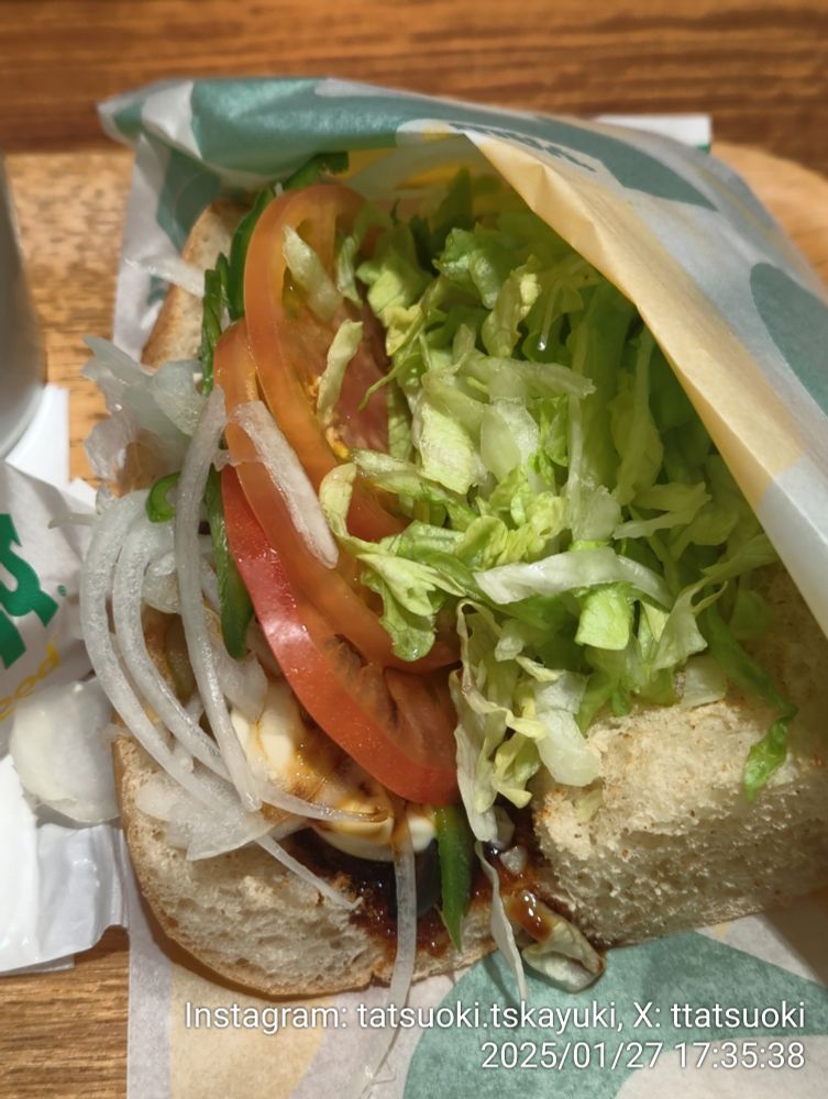 レギュラーサイズの照り焼きチキン