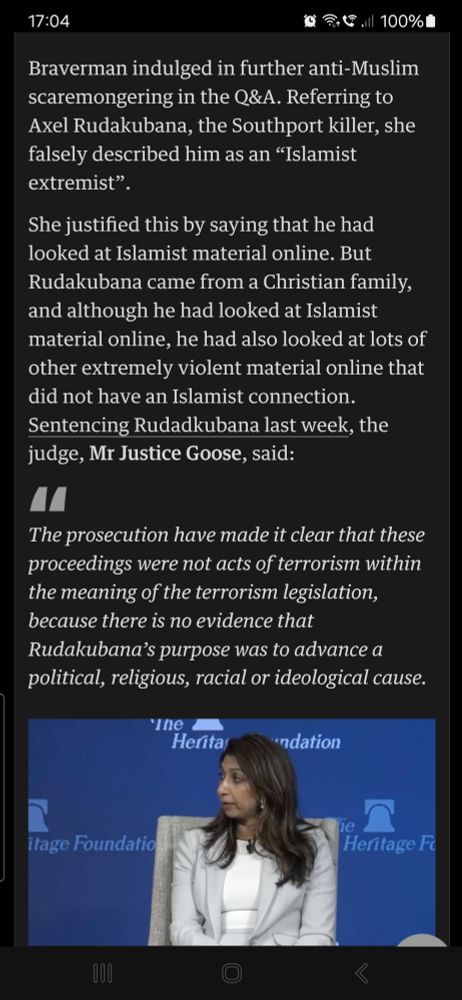 Snip from guardian article 