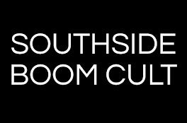 White text on black: Southside Boom Cult