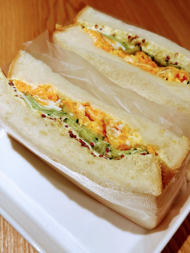 きゅうりのサンドイッチ