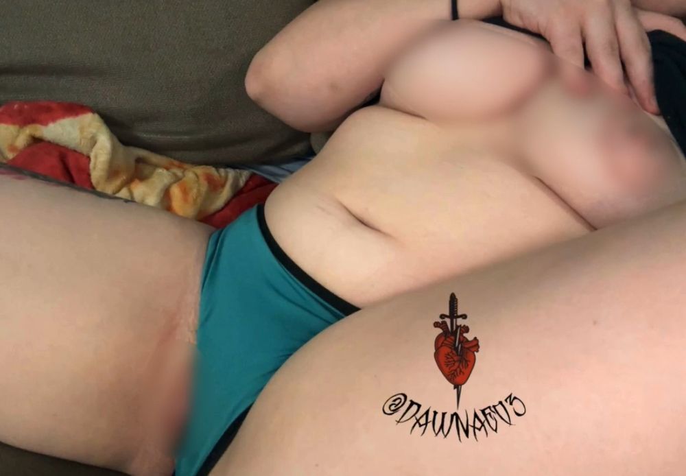 Blurred nude of model 