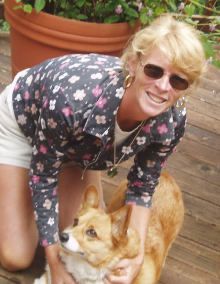 Lise & Welsh Corgi Sadie 