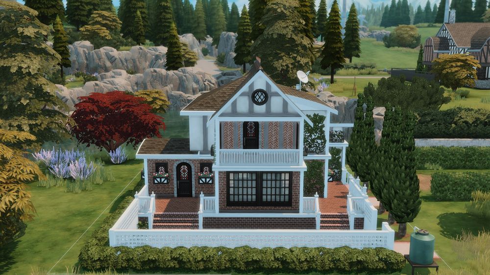 picture of a house in the sims 4
