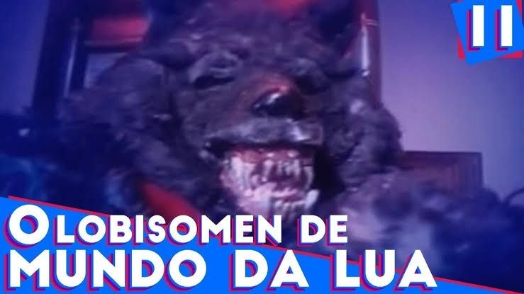 Imagem do lobisomen, personagem do seriado Mundo da Lua, da TV Cultura nos anos 90