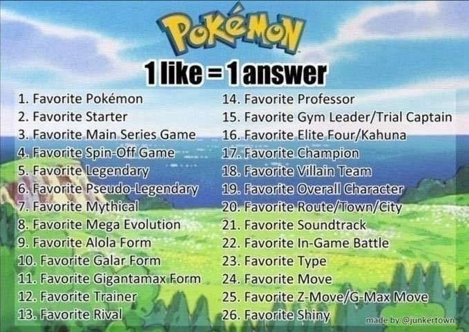 Pokemon interaction post 1 like = new fact