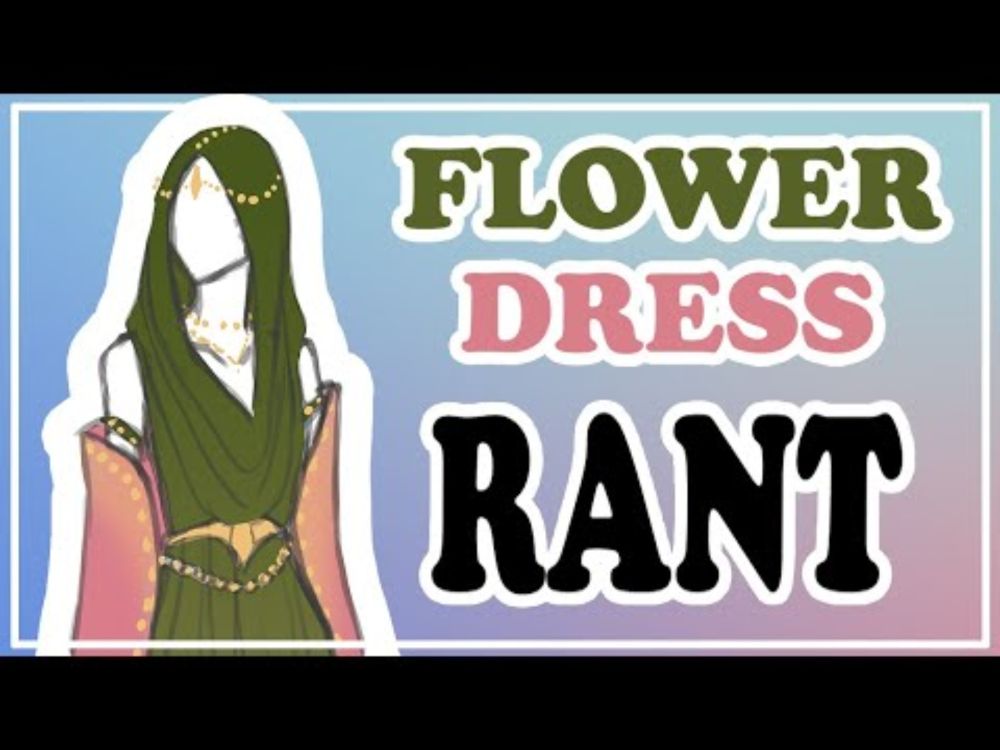 Flower Dress Trend [RANT + ART]