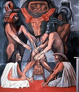 Panel 3. Ancient Human Sacrifice - The Epic of American Civilization