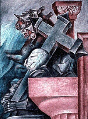 Panel 8. The Prophecy - The Epic of American Civilization