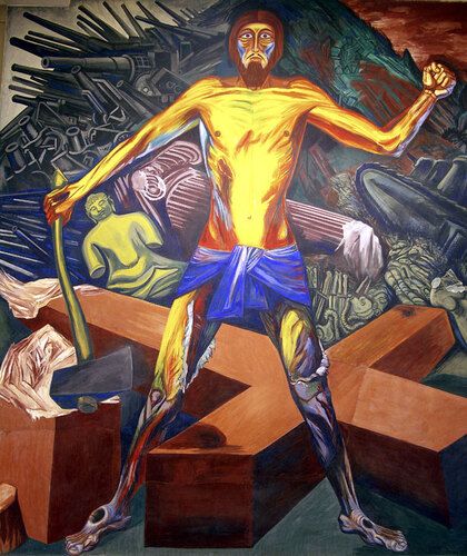 Panel 19. Modern Migration of the Spirit - The Epic of American Civilization