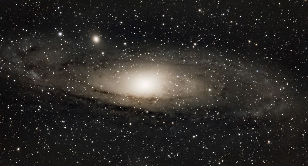 Andromeda galaxy, M31. 
