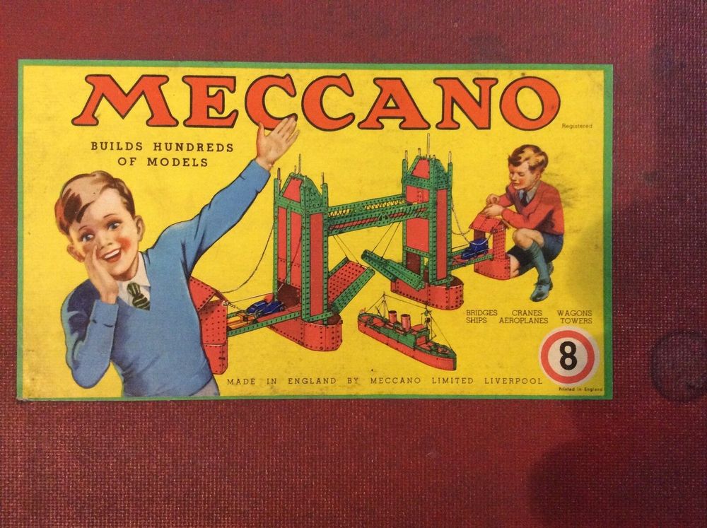 1950s Meccano set