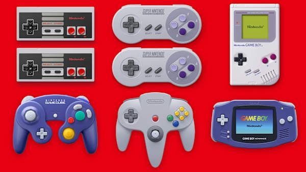 Art from the NSO Nintendo Classics systems. NES, SNES, N64, Gamecube, GameBoy, and GBA (Genesis is part of it too but sadly left out of the picture)