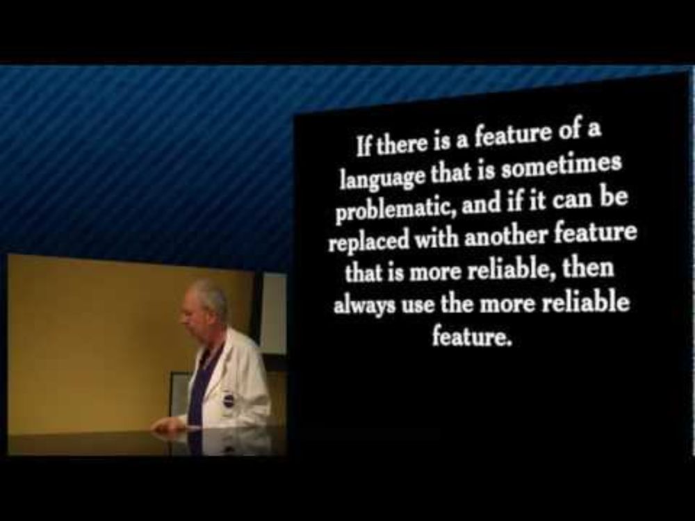 Crockford on JavaScript - Section 8: Programming Style & Your Brain