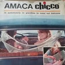 The commercial for a car hammoc for your child. You were supposed to hang it on the rear of your car. Notably the car has no seatbelts. 