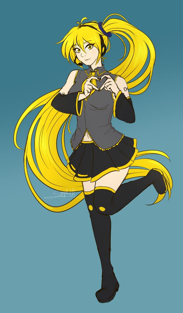 2025 version sketch redraw of Akita Neru