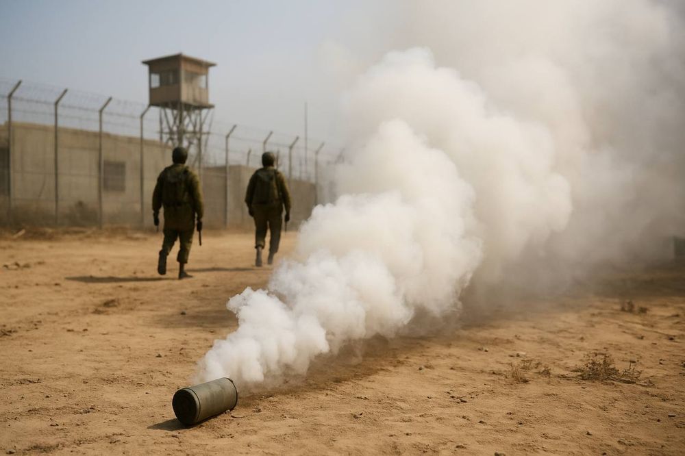 🔴⚡⚡
🪖 The IDF is now deploying smoke bombs around their military sites as they withdraw to avoid any images of their defeat.

📝🔥 @theAxisofTruth