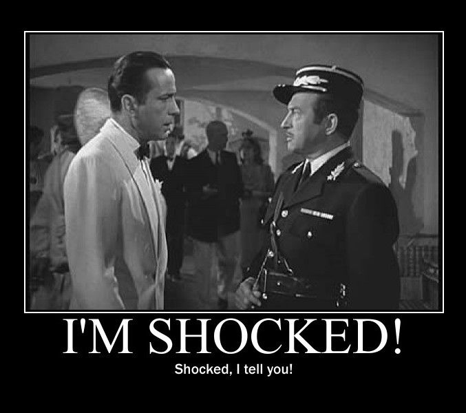 Im shocked
