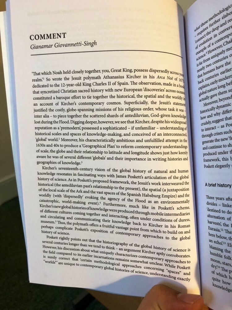 Giovannetti-Singh, “Comment” on James Poskett’s “Global History of Science”