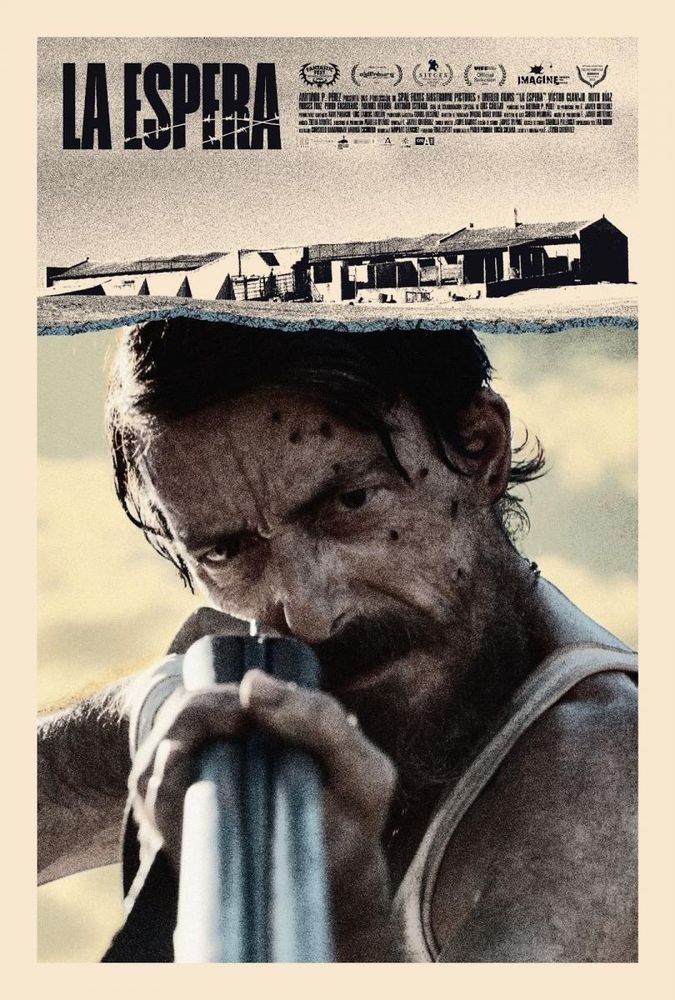 Cartel de 'La Espera', película protagonizada por Víctor Clavijo