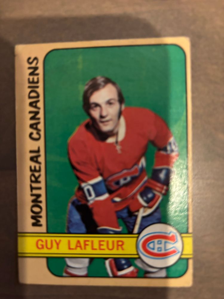A young Guy Lafleur poses for the camera.