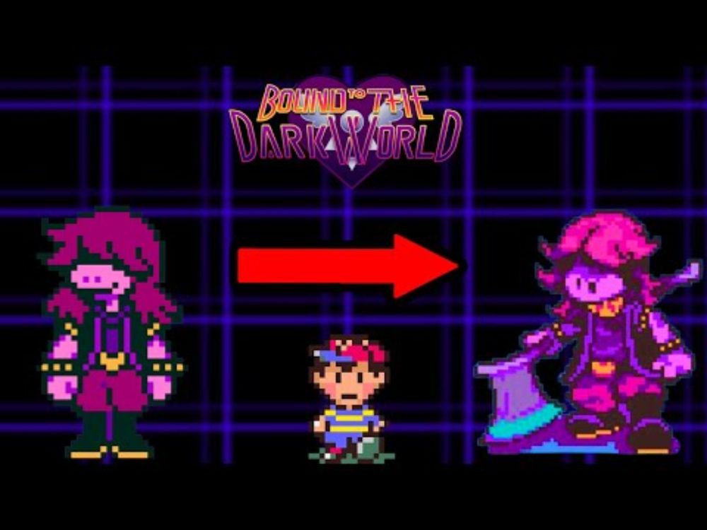 Deltarune, But it's Earthbound