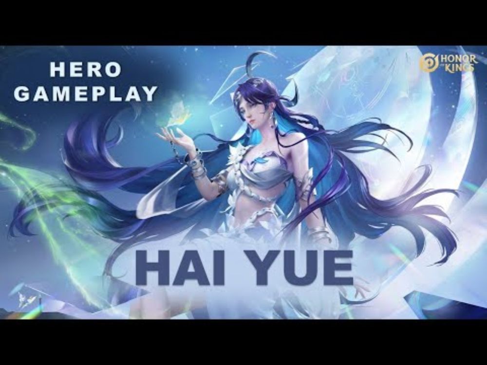 Jogando com minha maga favorita no Honor of Kings Chinês - Hai Yue / Hero Gameplay - HAI YUE