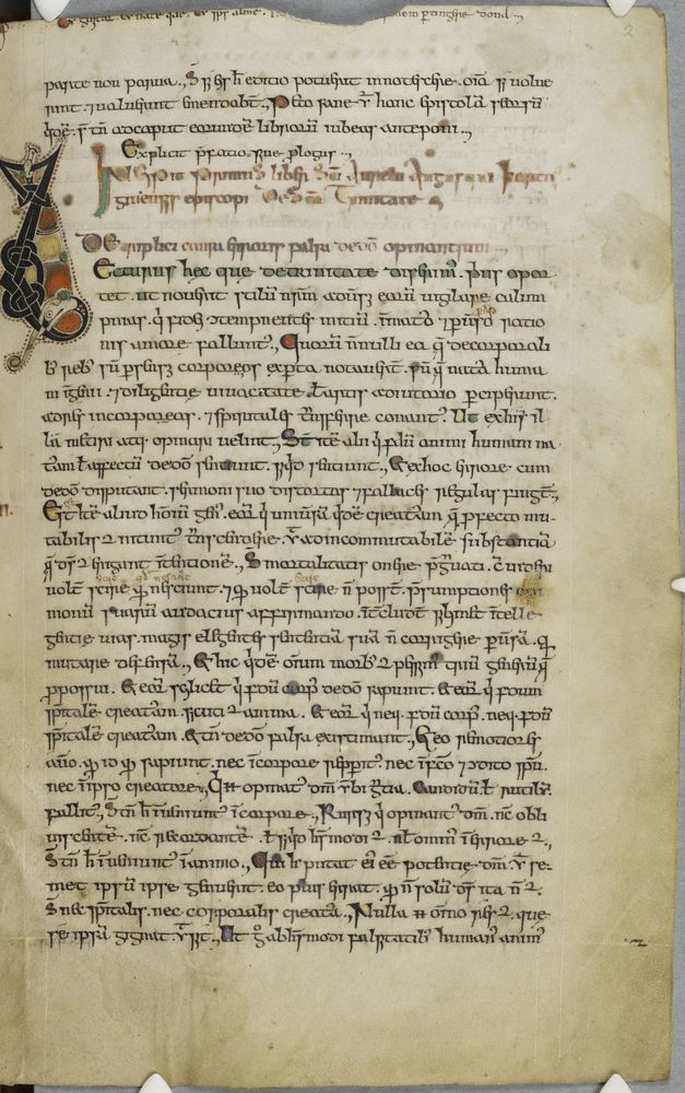 Cambridge, Corpus Christi College, MS 199, fol. 2r
