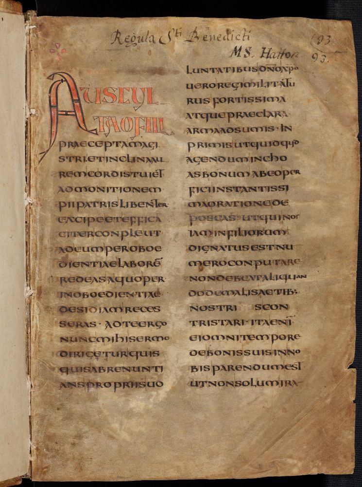 Oxford, Bodleian Library, MS Hatton 48, fol. 1r