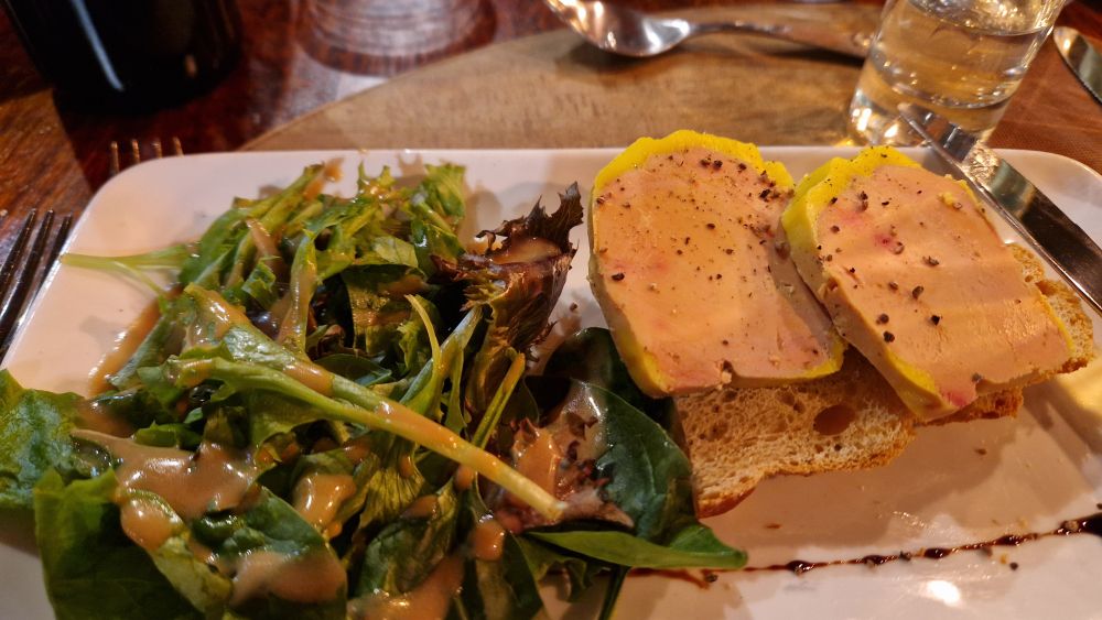 Foil Gras. 
Hate me now.