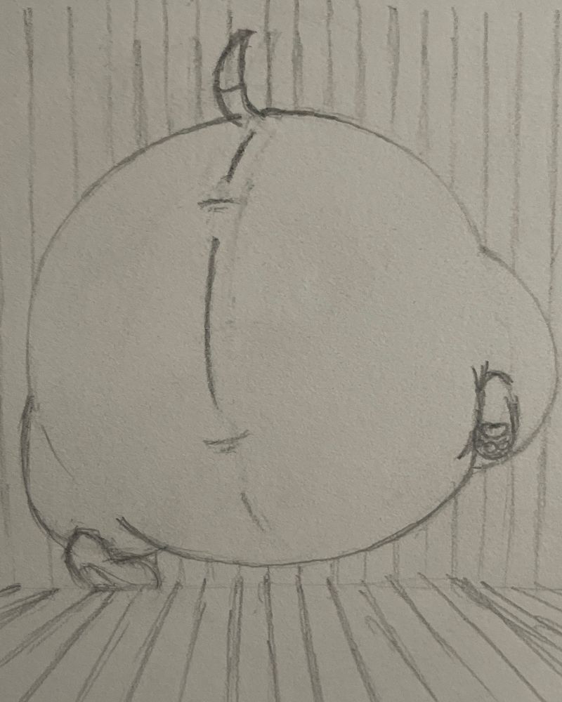 The backside of Daniel