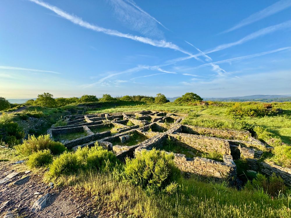 2000 years old remains of a castle or fortress 