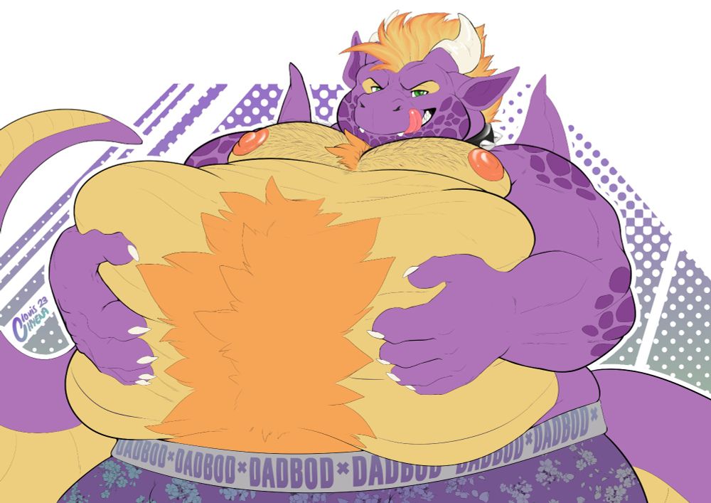 Art by https://bsky.app/profile/clovishyena.bsky.social