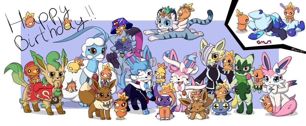 @RedTheLeafeon
@SugarMasonMearii
@PhoenixAlaris
@SeraiBK3
@CherryWingNLR
@LayneTheVaporeon
@ScoutEevee
@Zancuno
@ChiroTheChinchou
@UmbreCalebBreon
@AuroraSylveon
@TorchicMaster

