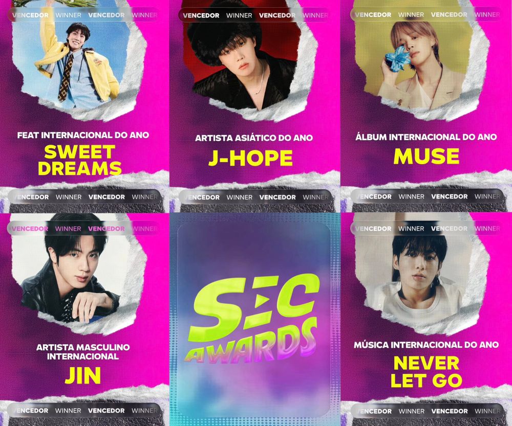BTS Announced as Winners 