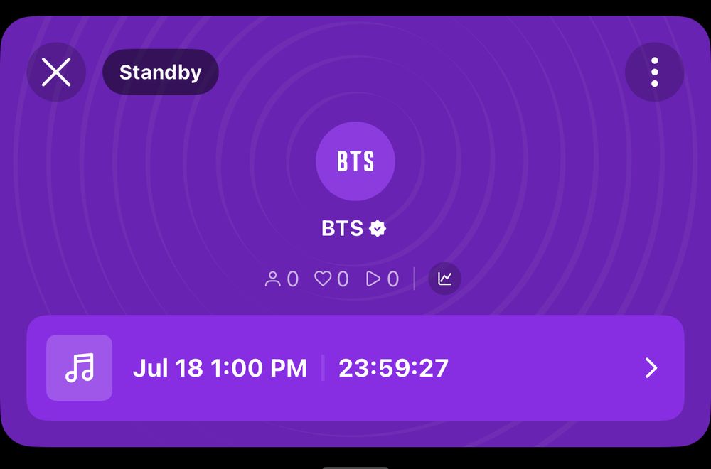 Permission to Dance LIVE Release Day Listening Party on Weverse!

🔗: https://listening-party.weverse.io/bts/wlp/0-161442883