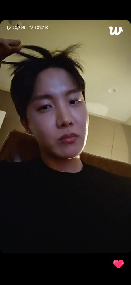 Hobi Weverse live