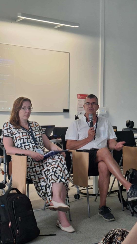 Franck Duvell and Marta Jaroszewicz introduce the work of the IMISCOE standing committee on forced migration and refugees at the annual conference in Paris. 