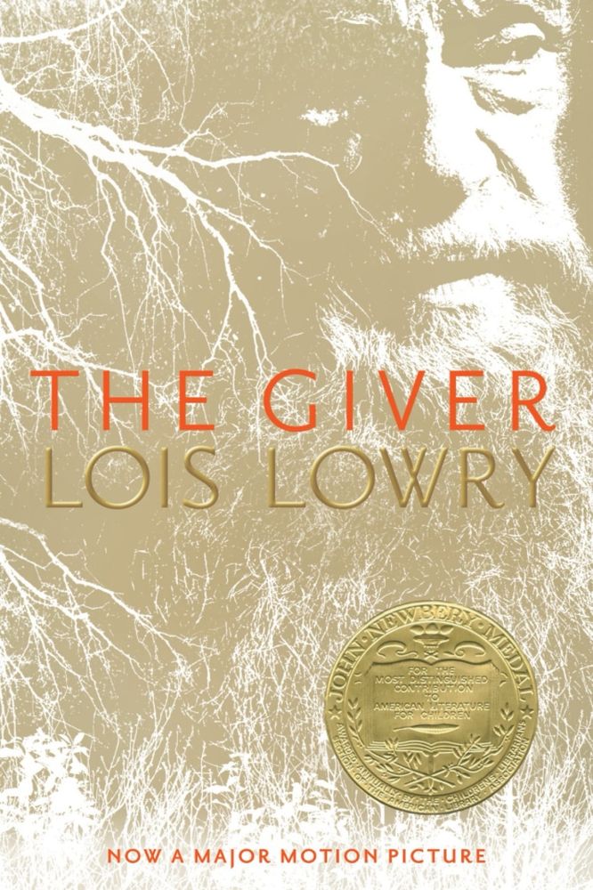 Book cover art for The Giver by Lois Lowry 