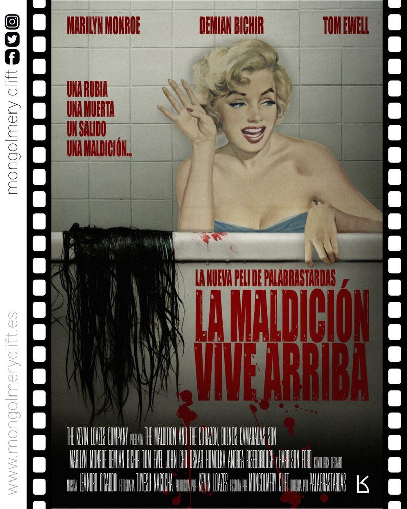 Richard Sherman (Tom Ewell) se muda a un edificio que tiene fama de estar encantado por un espíritu vengativo (y asesino), pero la verdad es que es Richard el que está encantado porque su vecina (Marilyn Monroe), es una rubia maciza que le despierta todo tipo de picores.
Decidido a estrechar lazos con su vecina, Richard empezará a hacerse el encontradizo en las escaleras y a "jijí" y a "jajá", sin saber que el espíritu vengativo (y asesino) es un ex de la rubia, muy melenudo, que escamocha vivo a todo el que se le acerca.

