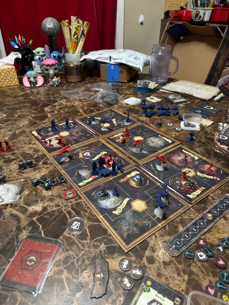 Forbidden Stars, an area control game with a lot of space and a lot of bits.