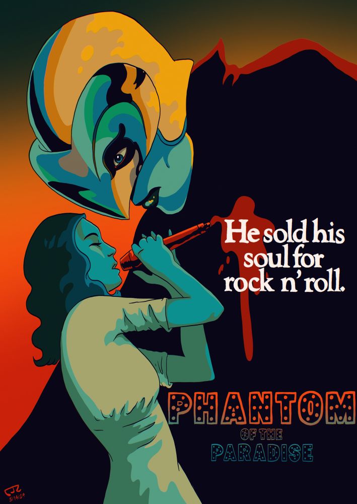 A Phantom piece that was a birthday gift for my friend, in 2024