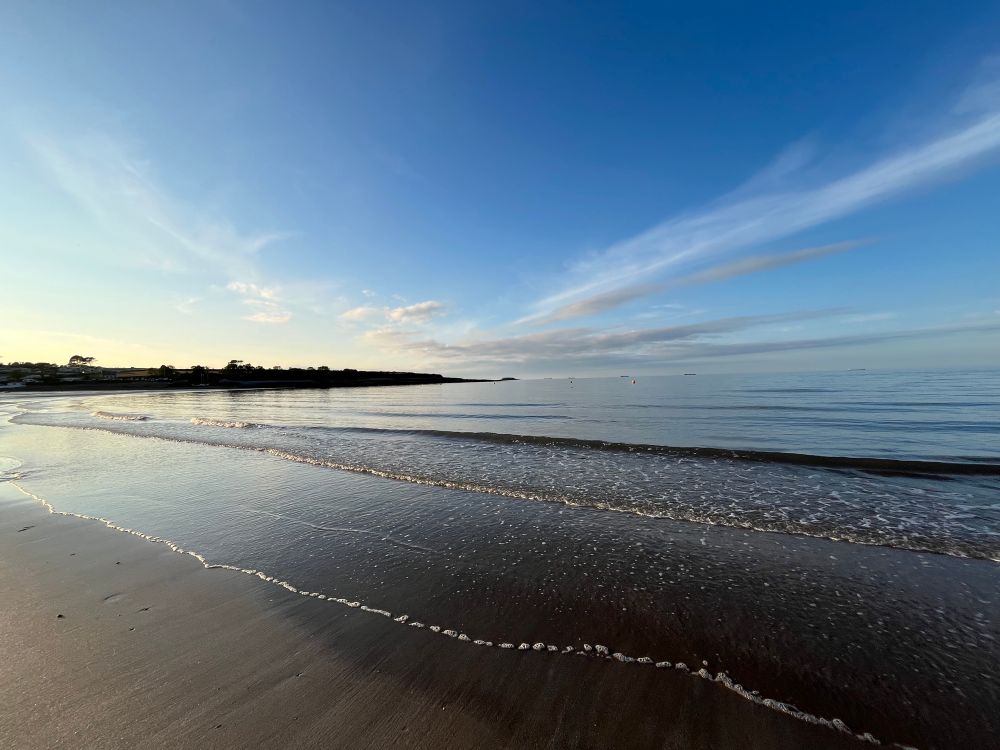 Traeth Bychan at sunset