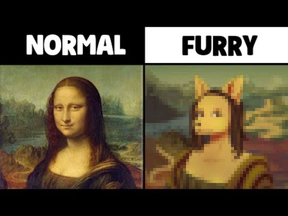 what if famous paintings were furry art?