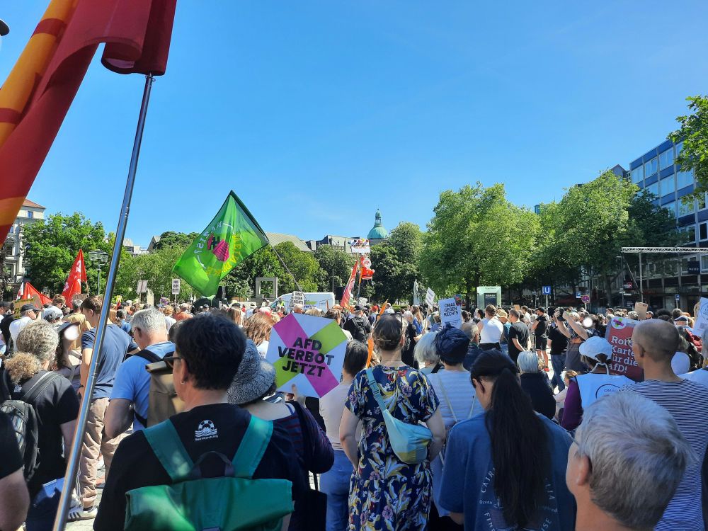 #AfDVerbot Kundgebung Hannover Opernplatz