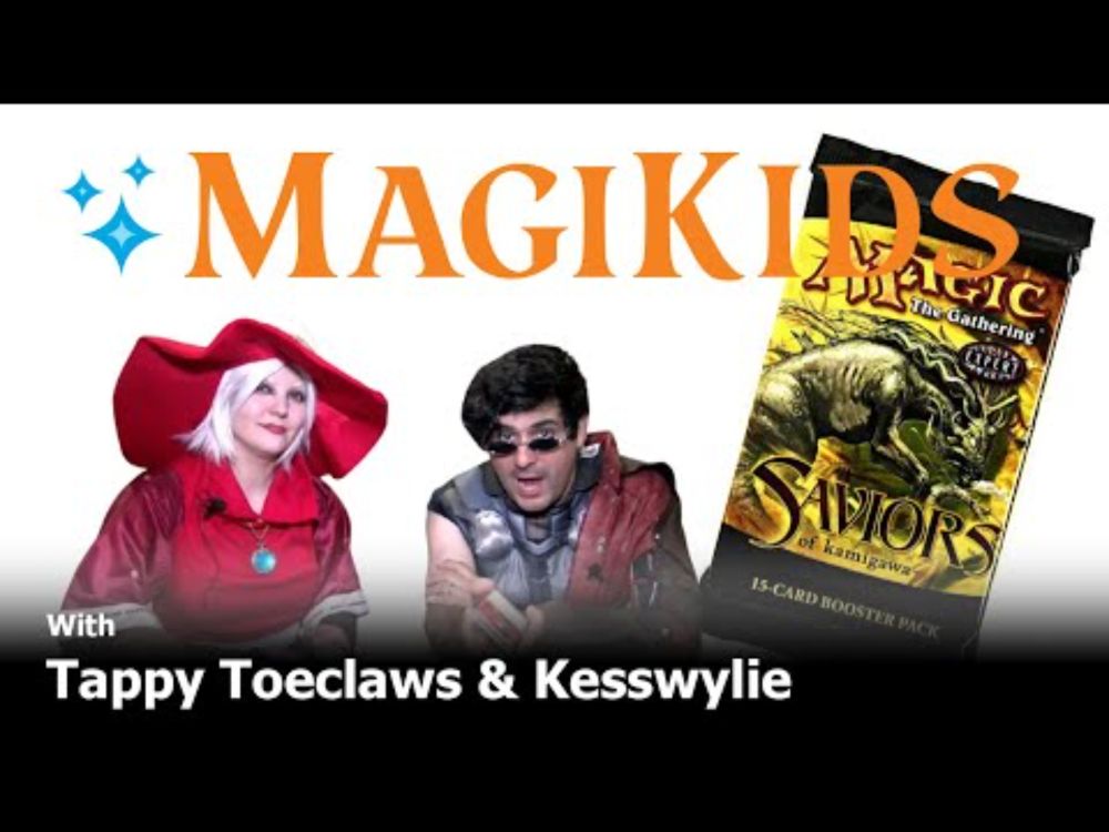 Crack a Pack with MagiKids: Saviors of Kamigawa