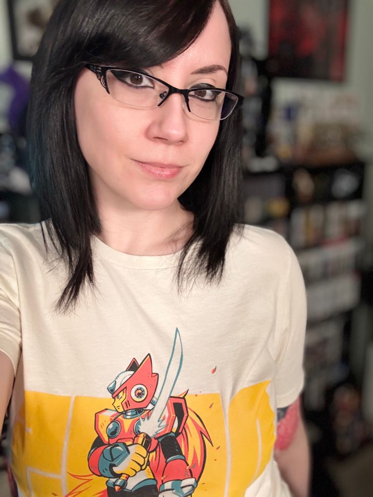 Auroral’s go live image. Zero from MMX shirt. 