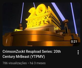 CrimsonZockt Reupload Series: 20th Century MrBeast (YTPMV)