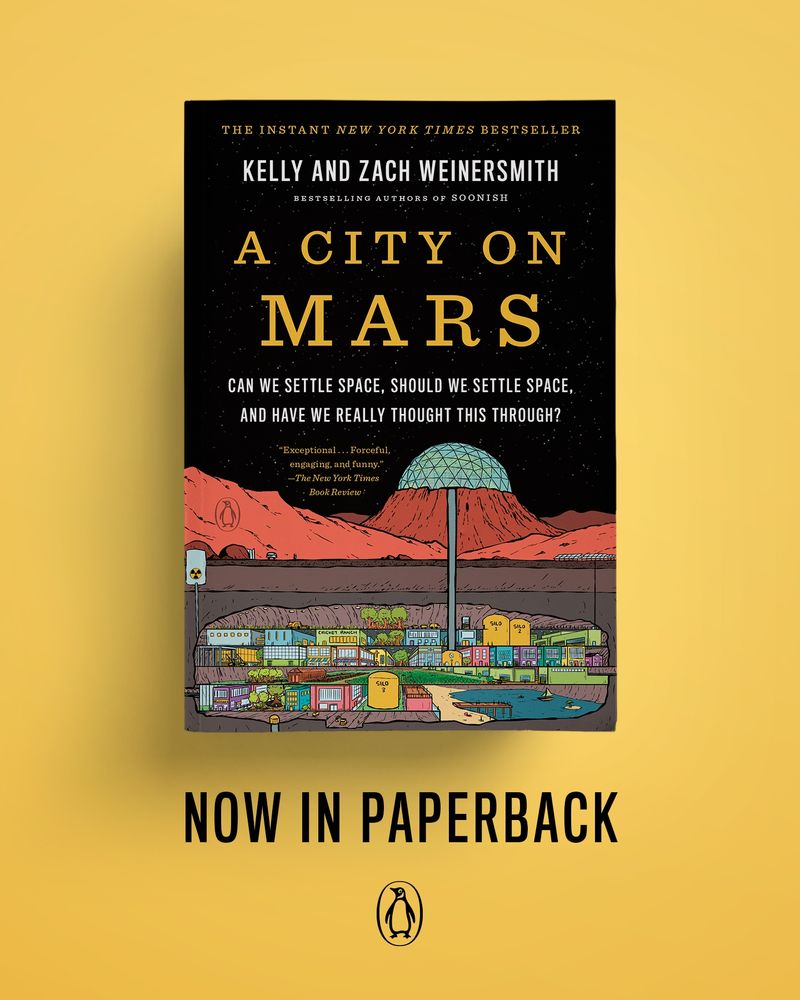 A City on Mars book jacket
Now in Paperback
Penguin Logo