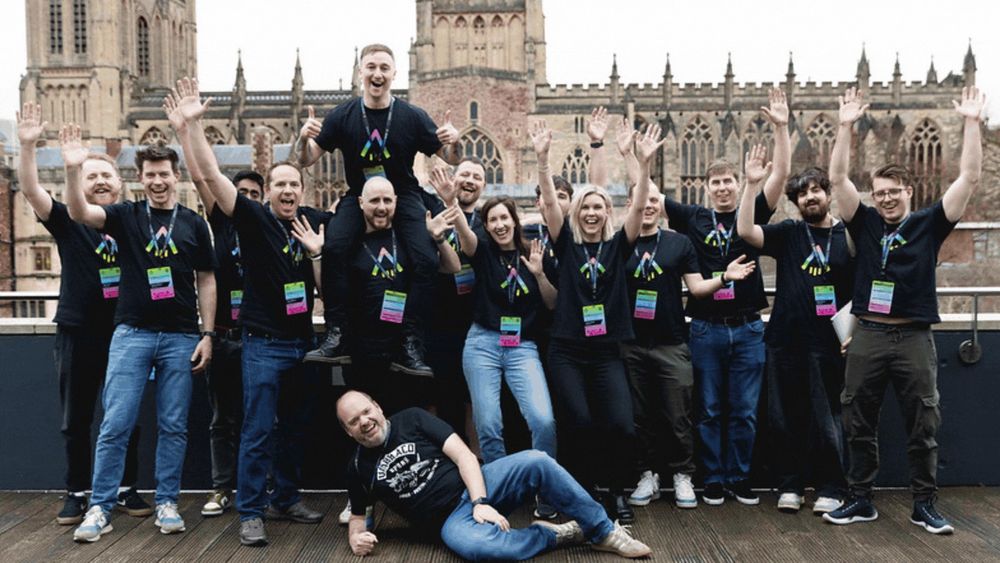Umbraco Spark team photo. Thank you from all the team at Gibe Digital.